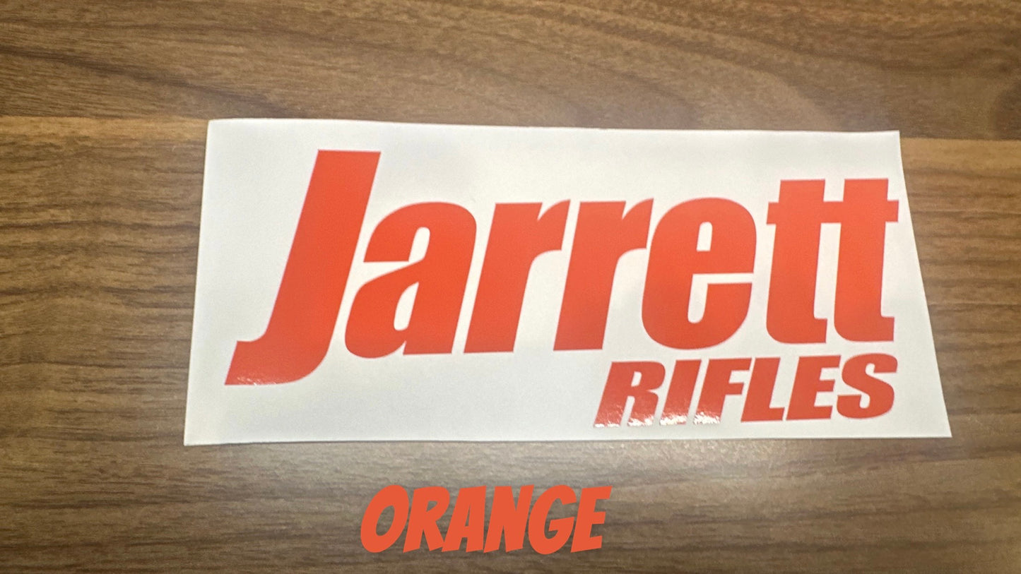 Jarrett Rifles Vinyl Decal
