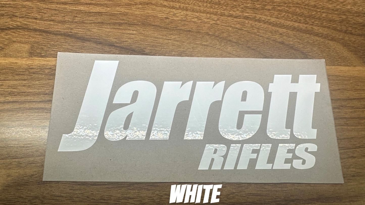 Jarrett Rifles Vinyl Decal