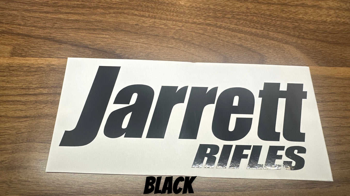 Jarrett Rifles Vinyl Decal